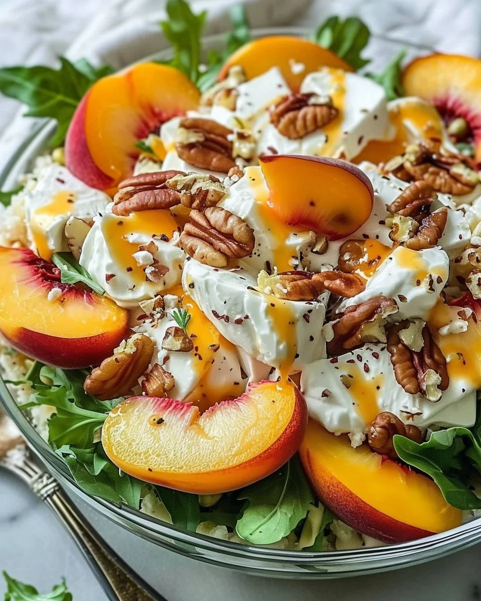 Millionaire Peach Salad