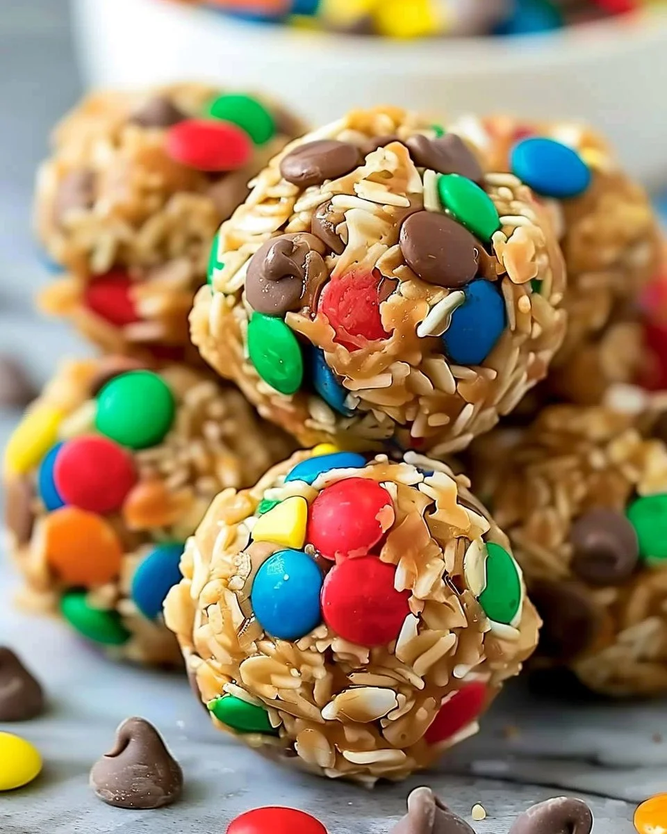 No-Bake Monster Energy Bites