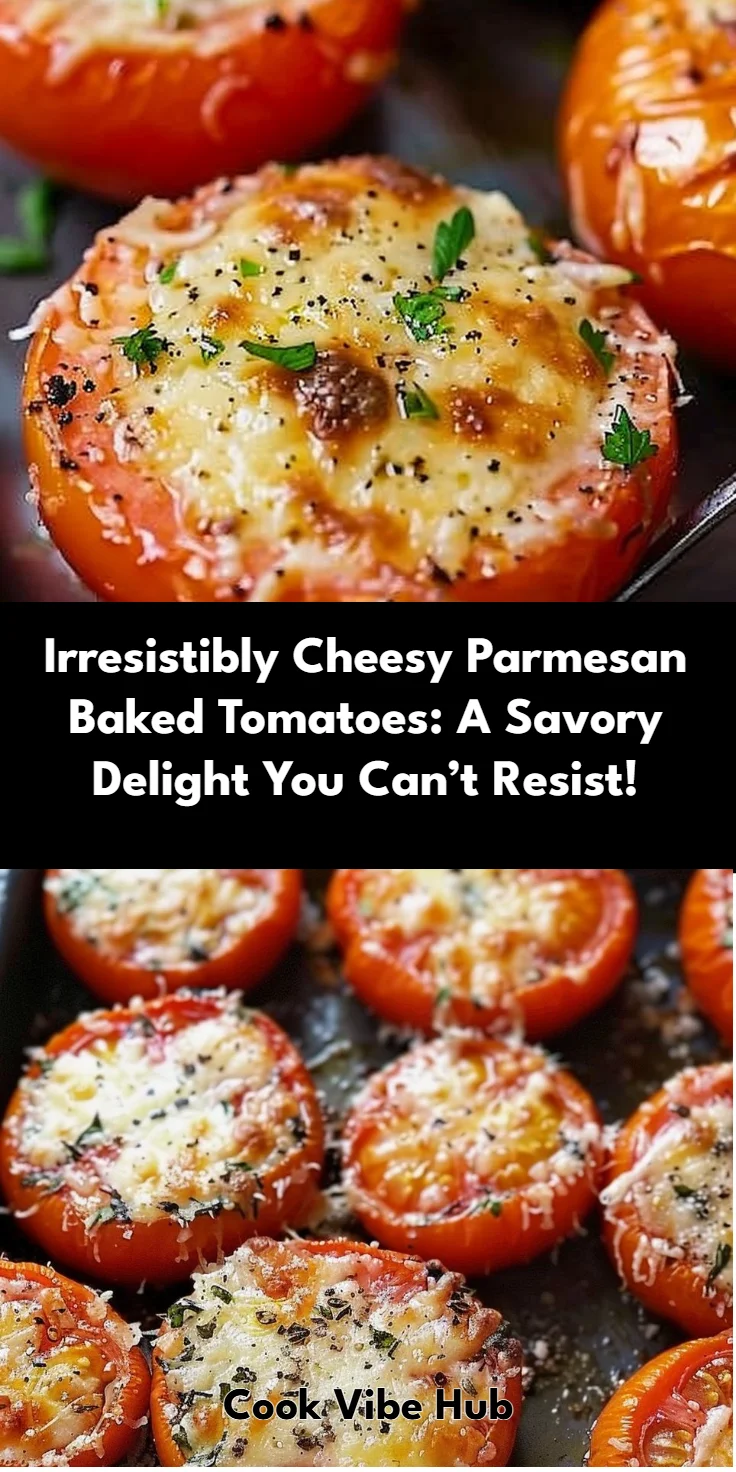Parmesan-Baked Tomatoes Recipe