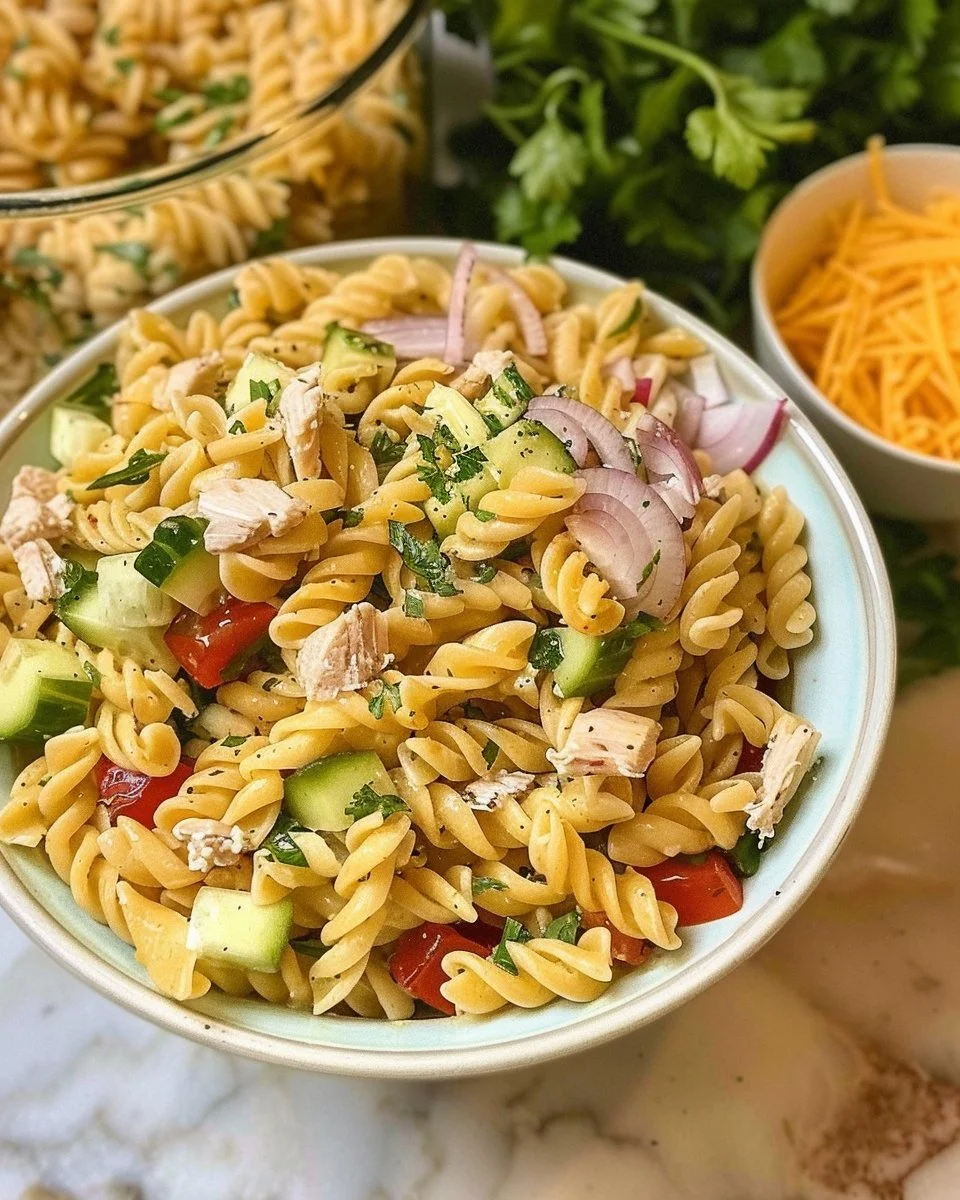 High-Protein Pasta Salad
