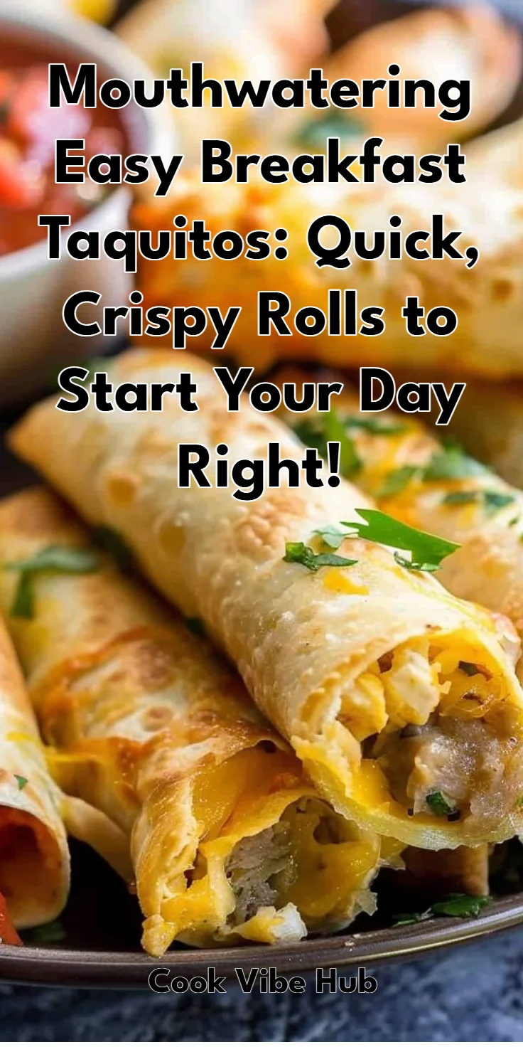 Simple Breakfast Taquitos Recipe