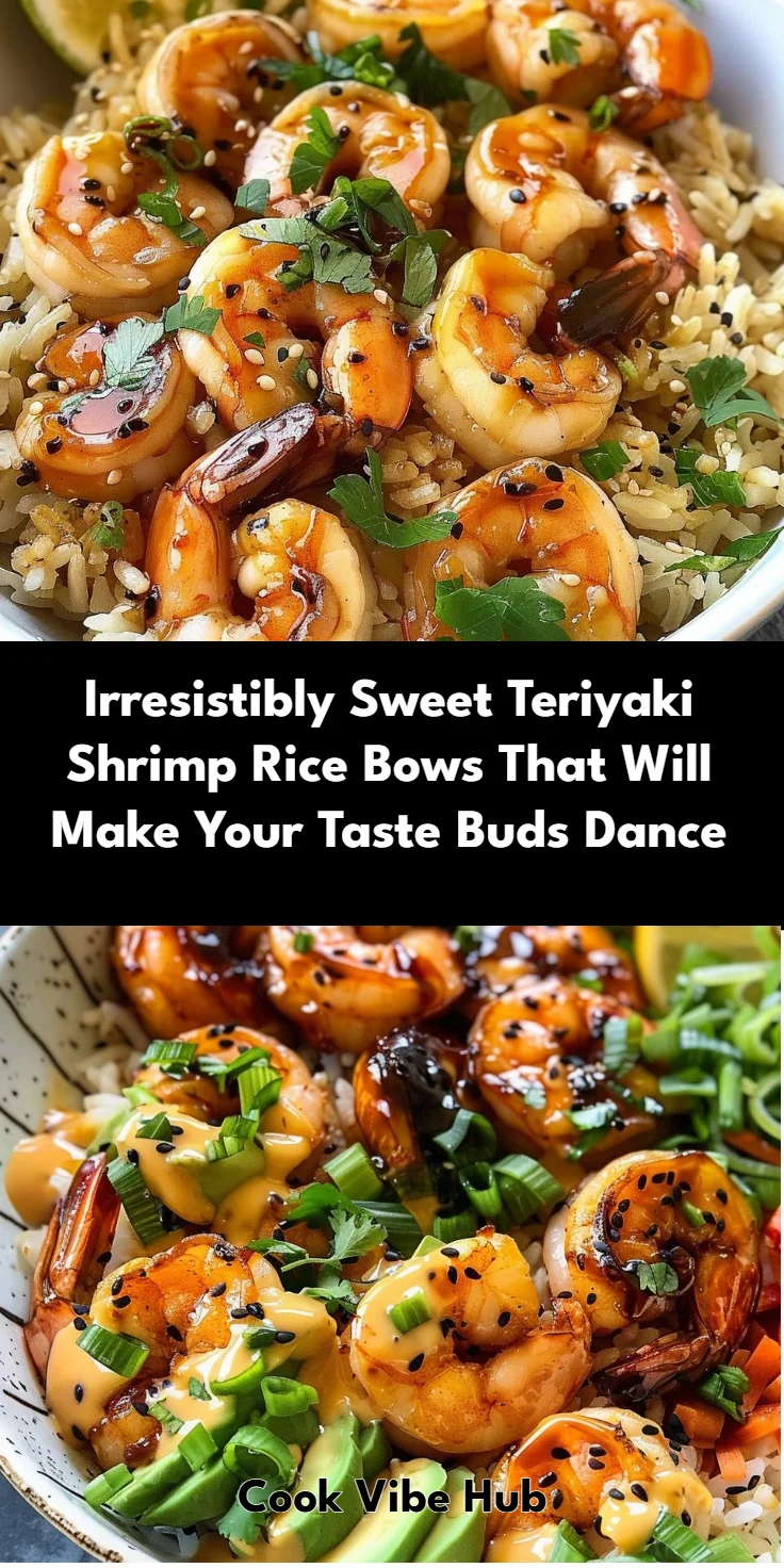 Teriyaki Shrimp Rice Bowls Recipe