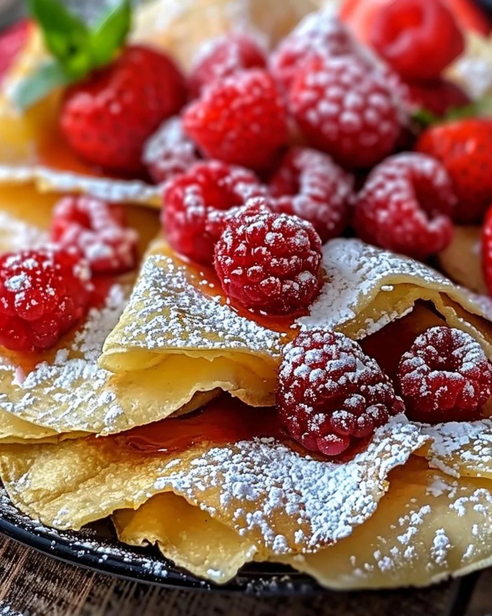 Delicious tortilla desserts showcasing easy recipes for a sweet treat.