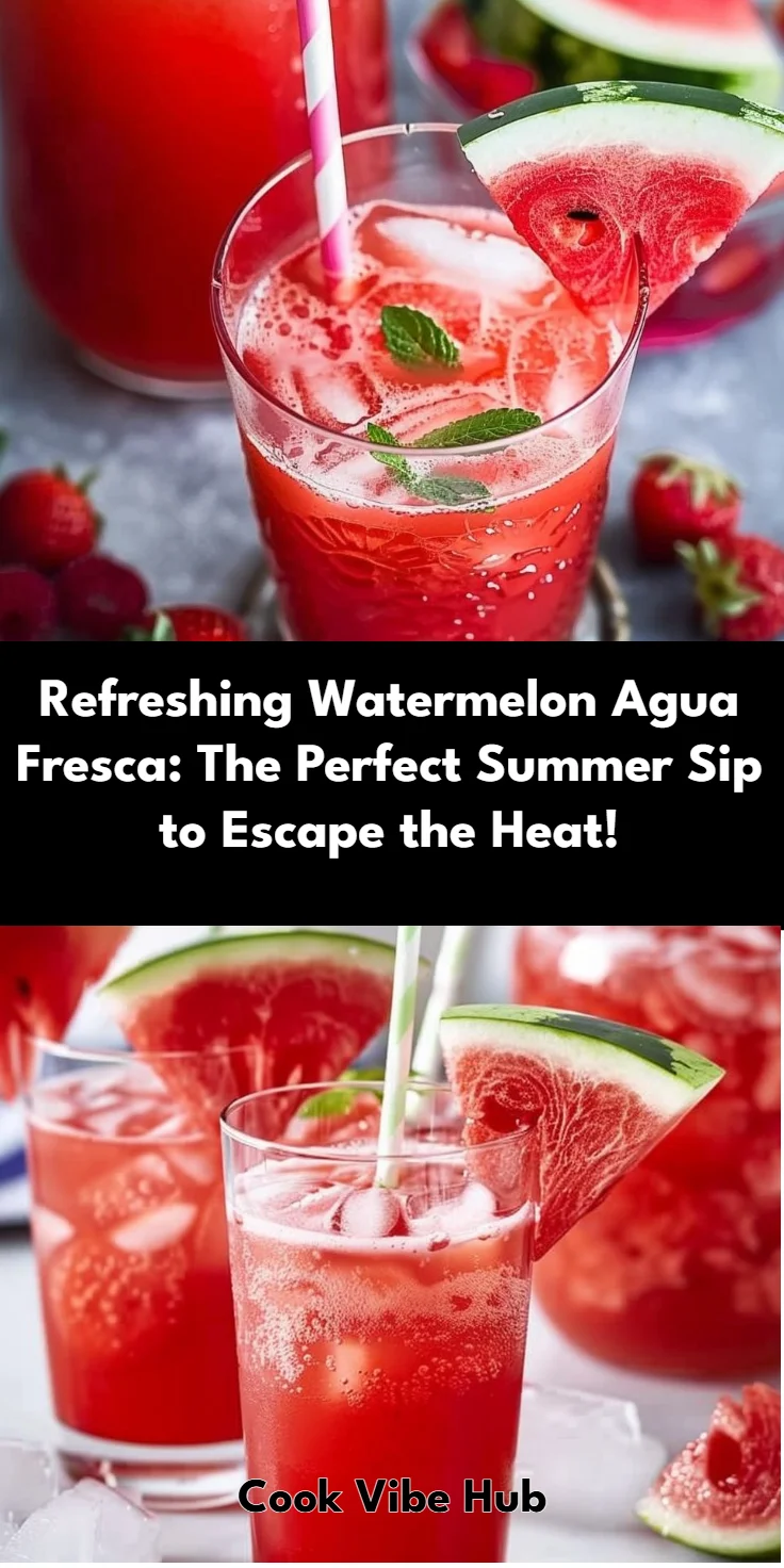 Watermelon Agua Fresca Recipe