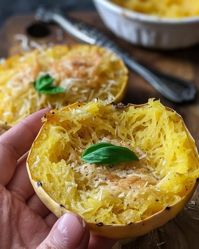 Delicious Spaghetti Squash Breakfast recipe with eggs and vegetables