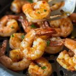 Crispy air fryer shrimp served with dipping sauce